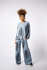 Conjunto Japão Manga Longa - Azul - Imagem 3