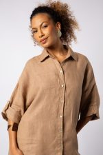 Camisa Linho Com Botões - Imagem 8