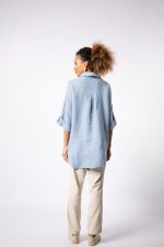 Camisa Linho Com Botões - Imagem 5
