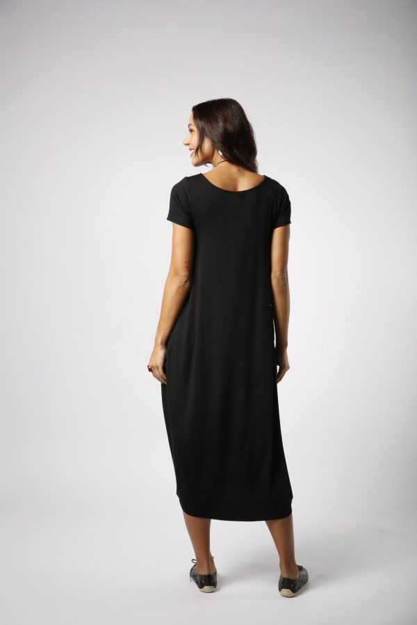 Vestido Italy Manga Curta - Preto - Imagem 5
