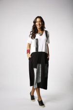 Vestido Ibiza Com Manga Curta E Bolsos Laterais - Estampado - Imagem 3