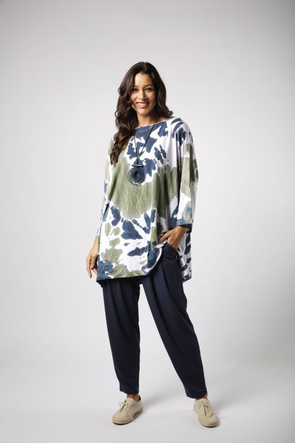 Blusa Ale Feminina Estampada - Bicolor - Imagem 2