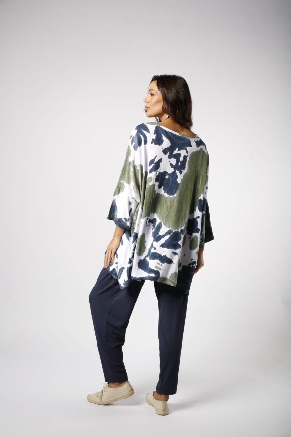 Blusa Ale Feminina Estampada - Bicolor - Imagem 4