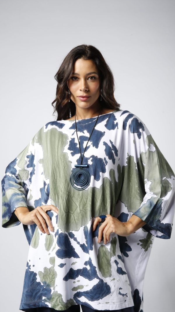 Blusa Ale Feminina Estampada - Bicolor