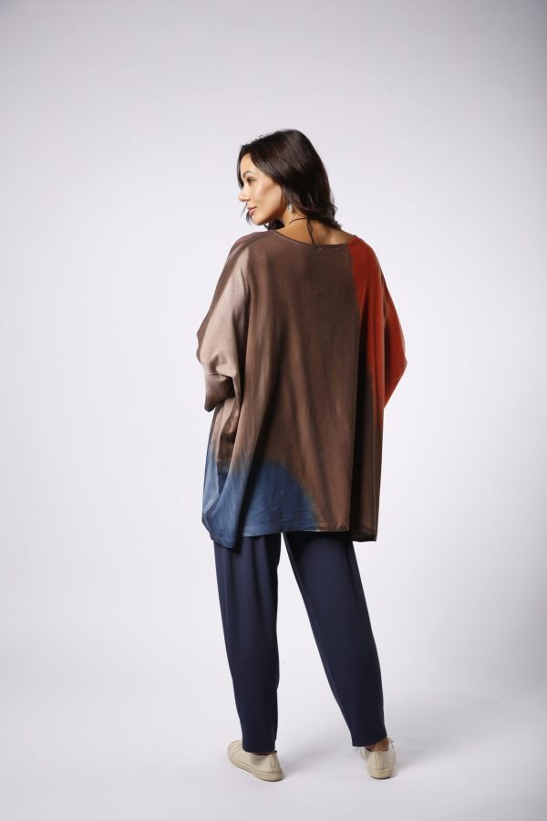 Blusa Ale Feminina Estampada - Marrom - Imagem 5