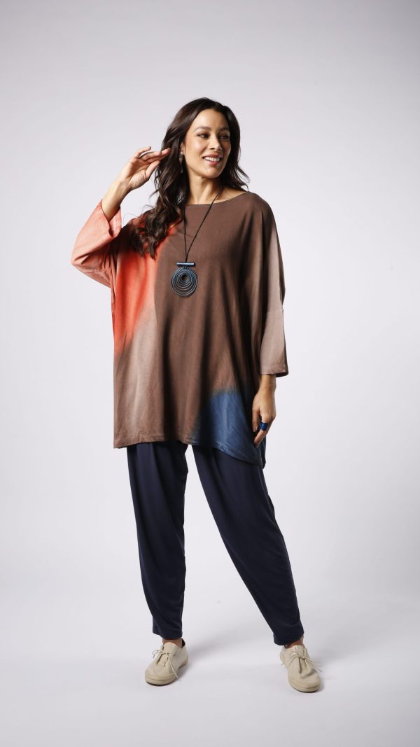 Blusa Ale Feminina Estampada - Marrom