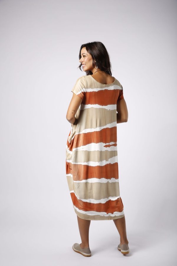 Vestido Italy Com Manga Curta - Listrada - Imagem 5