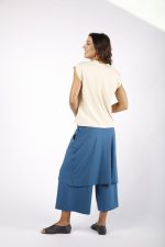 Calça Feminina Em Malha Com Bolsos Nas Laterais - Imagem 4