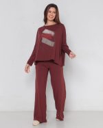 Conjunto Japão Manga Longa - Marrom - Imagem 3