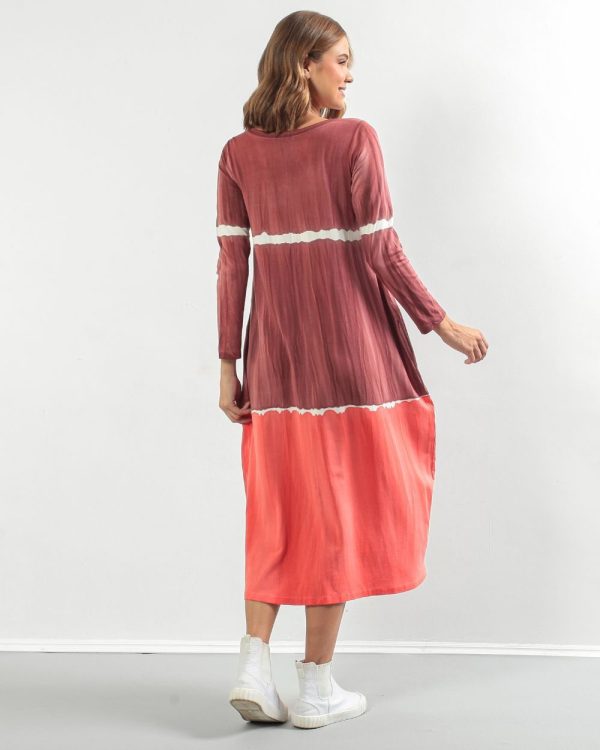 Vestido Street Com Manga Longa - Terra - Imagem 3