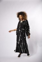 Vestido Maiorca Com Manga Curta - Preto - Imagem 3