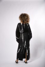 Vestido Maiorca Com Manga Curta - Preto - Imagem 6