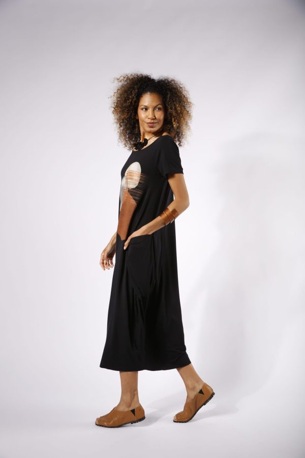 Vestido Italy Com Manga Curta - Estampado - Imagem 5