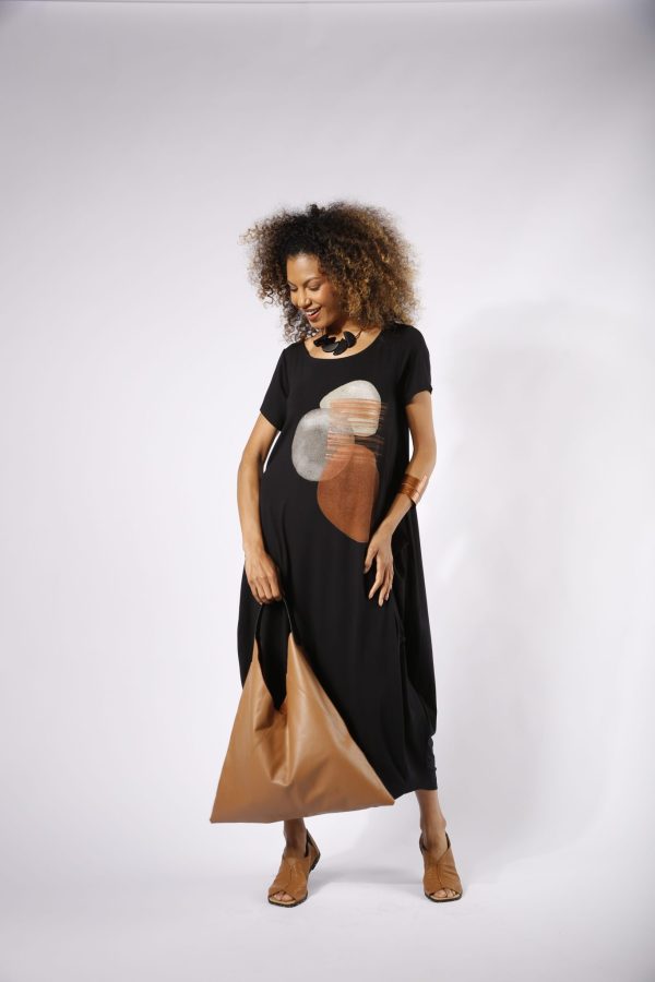 Vestido Italy Com Manga Curta - Estampado - Imagem 4