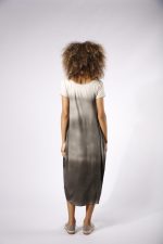 Vestido Italy Com Manga Curta - Degradê - Imagem 4