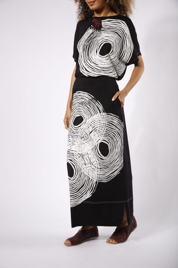 Conjunto Les Saia Com Manga Curta - Preto - Imagem 3