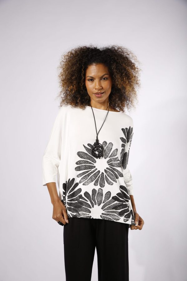 Blusa Japão Com Manga Curta - Estampado - Imagem 1