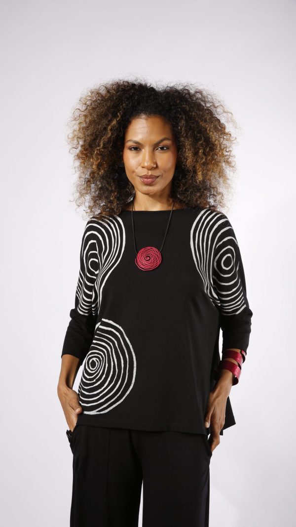 Blusa Japão Com Manga Curta - Espiral