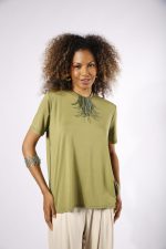 Blusa Tereza Com Manga Curta - Cores - Imagem 5
