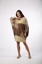 Vestido Borboleta Com Bolsos - Bicolor - Imagem 3