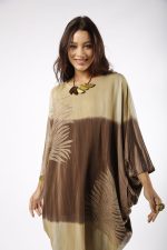 Vestido Borboleta Com Bolsos - Bicolor - Imagem 2