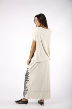 Conjunto Les Saia Com Manga Curta - Cru - Imagem 5