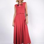 Vestido Feminino Em Malha Sem Manga