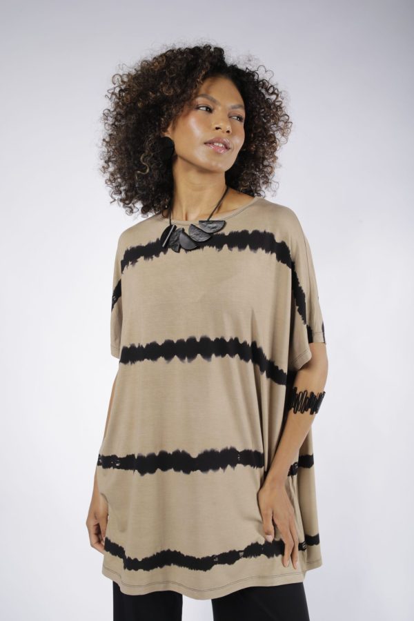 Blusa Havana Com Manga Curta - Listrada - Imagem 1