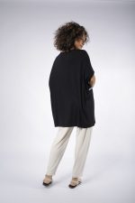 Blusa Havana Manga Curta - Preto - Imagem 4