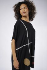 Blusa Havana Manga Curta - Preto - Imagem 3