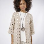 Kimono Feminino Com Mangas Curtas