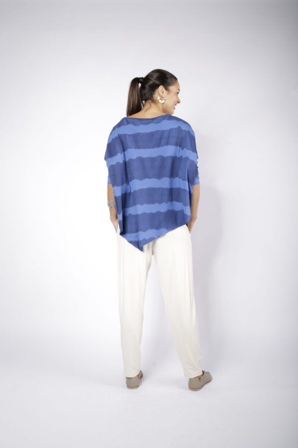 Blusa Feminina Estampada Mangas Curtas - Listrada - Imagem 4