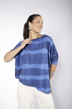 Blusa Feminina Estampada Mangas Curtas - Listrada