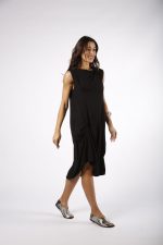 Vestido Feminino Em Malha Sem Manga - Imagem 4