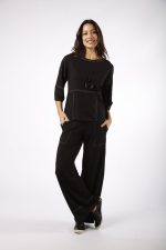 Conjunto Bélgica Feminino Em Malha - Preto