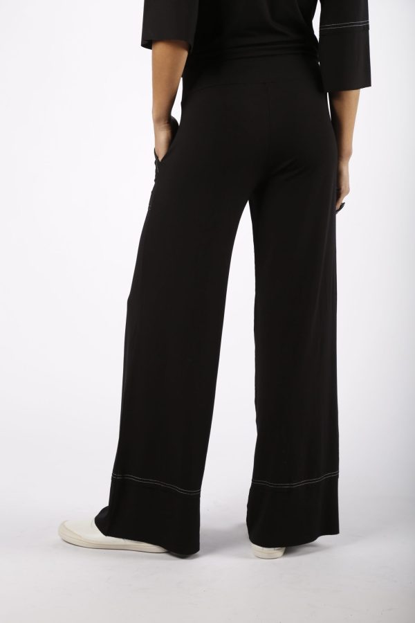 Conjunto Bélgica Feminino Em Malha - Preto - Imagem 3