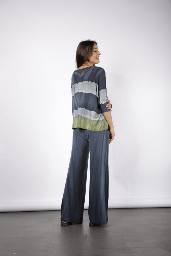 Conjunto Japão Gola Em V - Listrada - Imagem 5