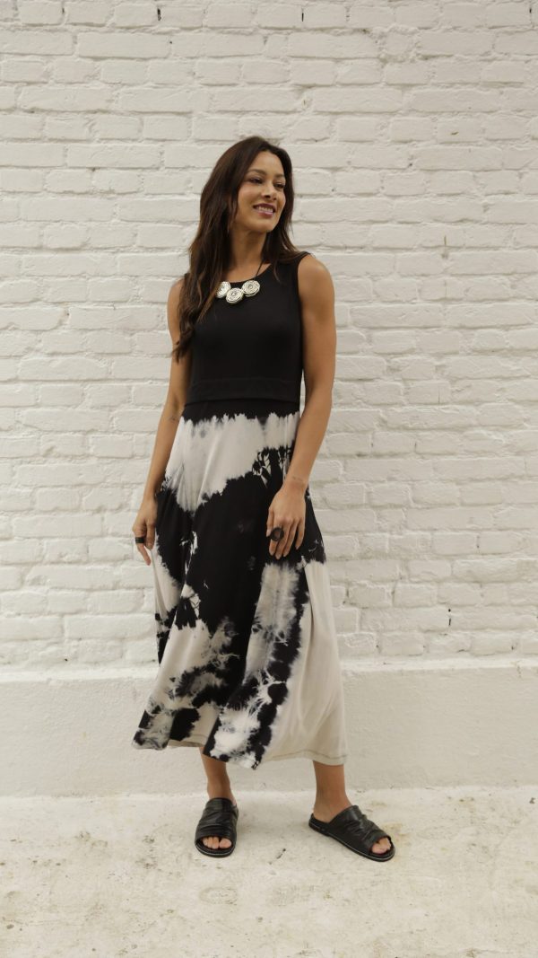 Vestido Holanda Sem Manga - Preto