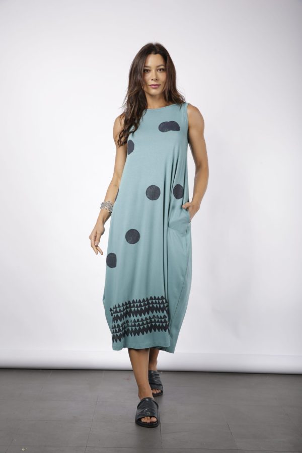 Vestido Street Harbour Sem Manga- Azul - Imagem 1