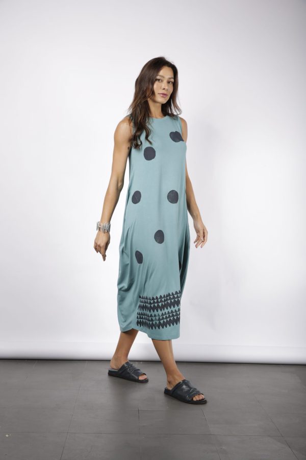 Vestido Street Harbour Sem Manga- Azul - Imagem 4