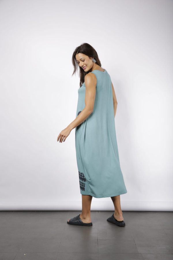 Vestido Street Harbour Sem Manga- Azul - Imagem 5