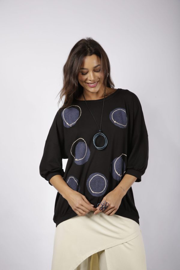 Blusa Coimbra Feminina Estampada - Bolas - Imagem 1