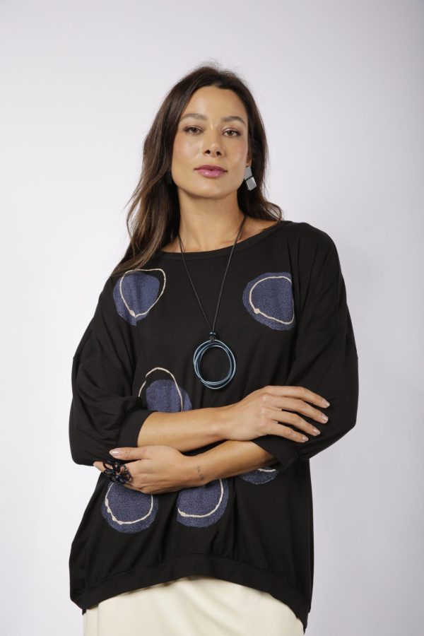 Blusa Coimbra Feminina Estampada - Bolas - Imagem 3