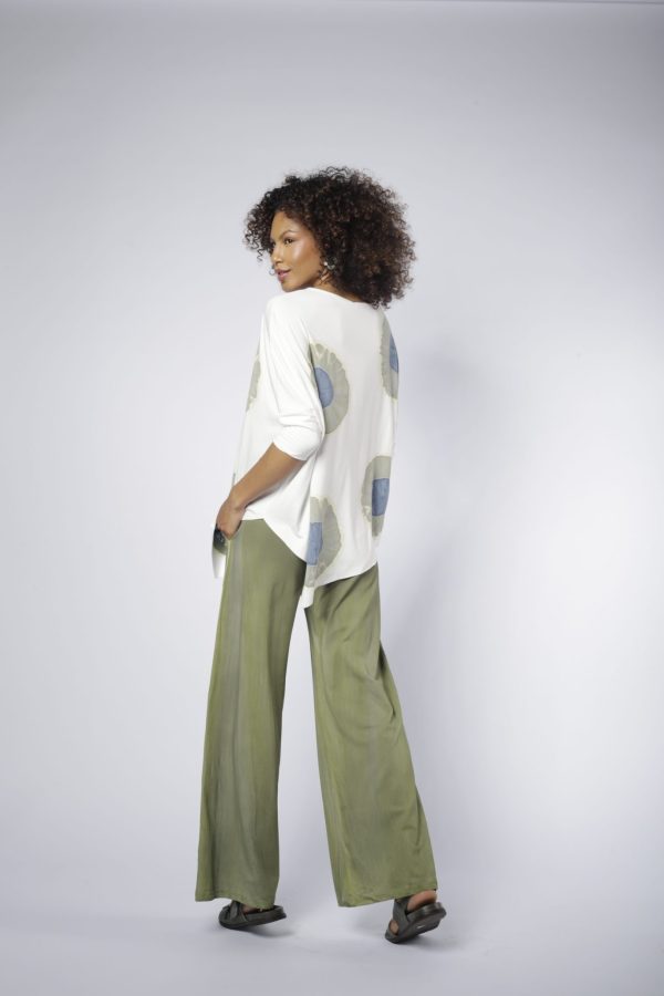 Conjunto Diagonal Com Manga Curta - Off - Imagem 4