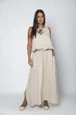 Conjunto Saia Em Linho Regata - Imagem 4