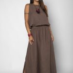 Conjunto Saia Em Linho Regata