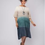 Vestido Feminino Em Malha Estampado - Areia