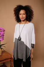 Blusa Feminina Em Malha Com Manga Curta - Branco