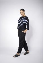 Blusa Feminina Em Malha Estampada - Tie Dye - Imagem 3