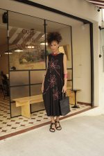 Vestido Feminino Em Malha Sem Manga - Preto